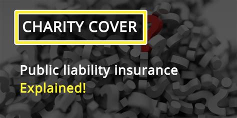 public liability insurance charity events.